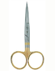 Dr. Slick Hair Scissors Straight in Gold Loops